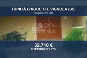 Immobile in asta di 140 m² a Trinità d'Agultu e Vi