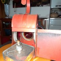 Lanterna / lampada a petrolio in metallo vintage