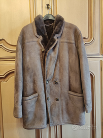 Cappotto in Montone Shearling Uomo