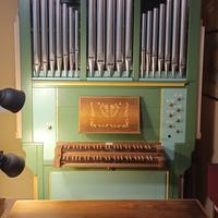 organo a canne in stile barocco