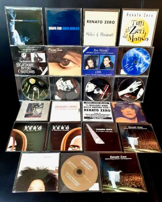 RENATO ZERO - 24 CD PROMOZIONALI