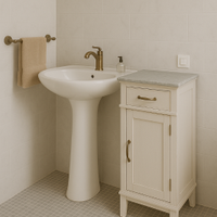 Mobiletto bagno shabby