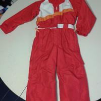 Tuta sci bambina/bambino colore rosso marca WEDZE