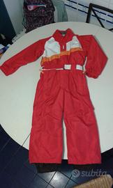 Tuta sci bambina/bambino colore rosso marca WEDZE