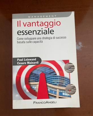 Prima edizione. Il vantaggio essenziale