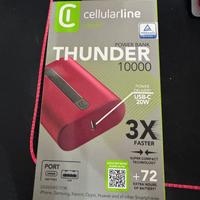 Cellularline Power Bank THUNDER 10000