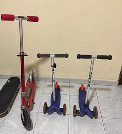 Bicicletta e monopattini
