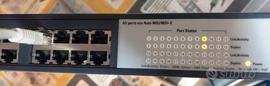 Switch 3Com Baseline 2024 24 porte testato complet
