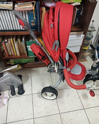 Triciclo Passeggino Evolutivo 6 in 1 – Seduta Gire