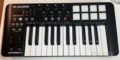M-AUDIO OXIGEN 25 TASTIERA MIDI CONTROLLER