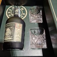 rum diplomatico con bicchieri