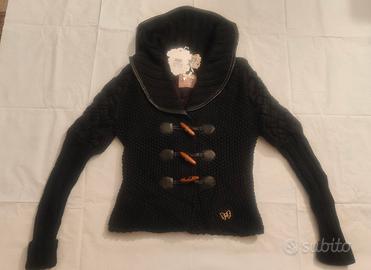 Giaccone in Maglia di Lana Fix Atelier 