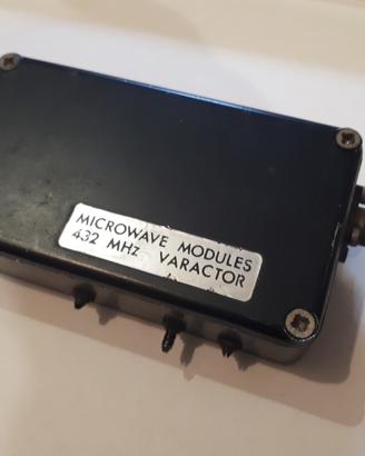 triplicatore a varactor 144 432 mhz