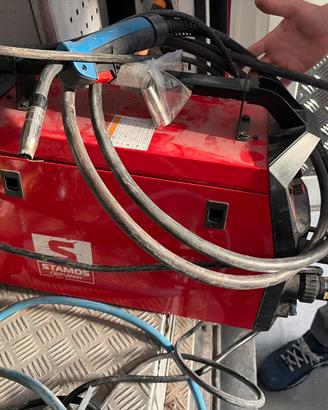 Saldatrice COMBINATA multiprocesso STAMOS IGBT