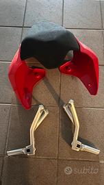 Pedane passeggero Panigale v4 più sedile