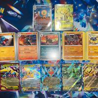 Lotti carte Pokémon vari set