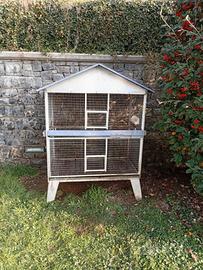 gabbione per uccelli 