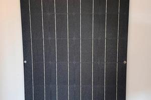 Pannello solare fotovoltaico ETFE  12v/18v 100w