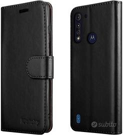 Custodia Motorola Moto G8 Power Lite In Pelle