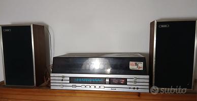 Impianto stereo ISAM vintage anni 70