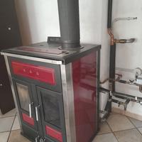 Termostufa a pellet/legna Bi-Fire Mid