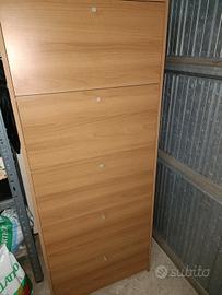 scarpiera  5 scomparti 