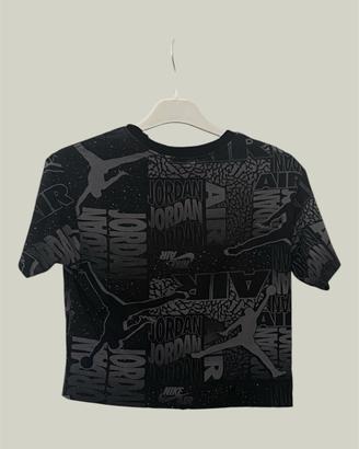 Maglia air Jordan nera taglia taglia 10-12 anni