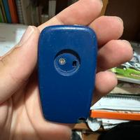 guscio chiave Fiat di colore blu