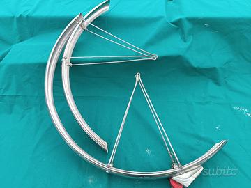 Parafanghi coppia acciao inox