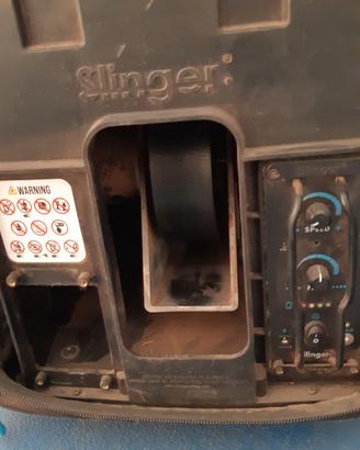 Lanciapalle slinger bag con telecomando