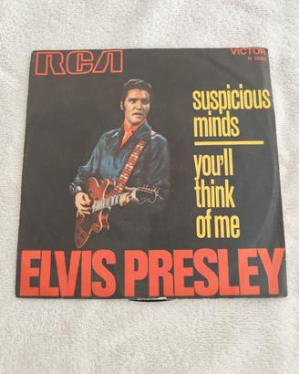 vinile elvis presley rca ita suspicious mind 