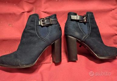 Scarpe donna Stivaletti blu Misura 39 Con Cerniera
