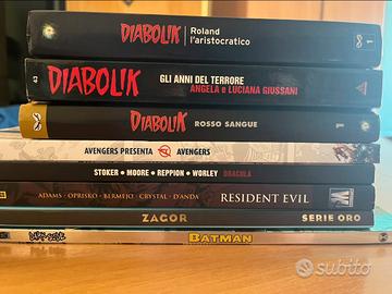 Fumetti e manga death note, dylan dog, batman ecc.