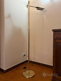 Lampada da terra in ottone design anni 70