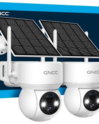 Telecamera Wi-Fi Esterno Senza Fili con Pannello S