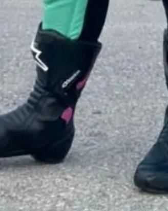 stivali moto donna alpinestar stella smx-6v2 