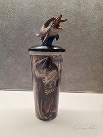 Bicchiere con topper Jurassic World la rinascita 