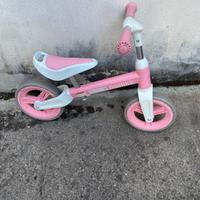 Bicicletta senza pedali bambina