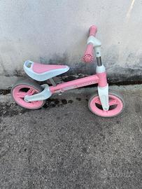 Bicicletta senza pedali bambina