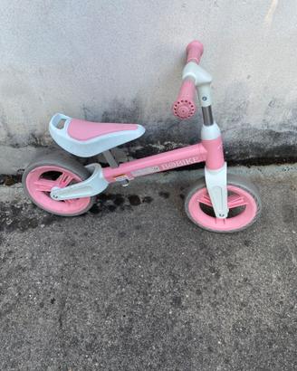 Bicicletta senza pedali bambina