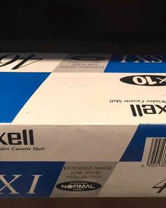 Audiocassetta Vergine Maxell SX-1 46 confez 10 Pz