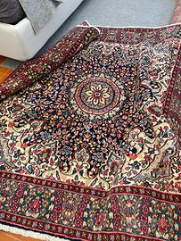 Tappeto Kerman con certificato