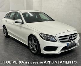 MERCEDES-BENZ C 220 d S.W. Premium-AMG-PELLE