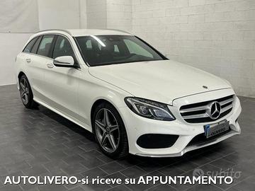 MERCEDES-BENZ C 220 d S.W. Premium-AMG-PELLE