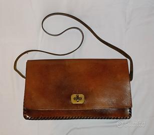 Borsa a tracolla in cuoio