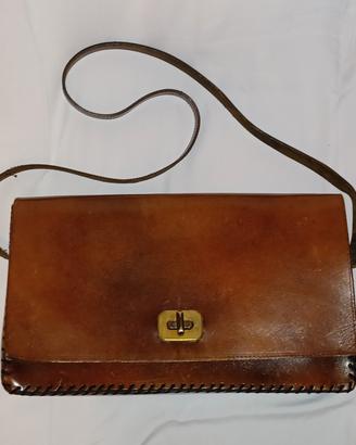 Borsa a tracolla in cuoio