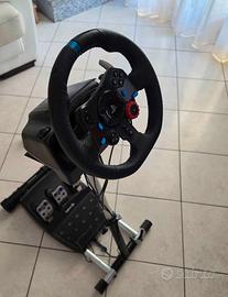 Volante Logitech G29 Driving Force + Pedali + Supp