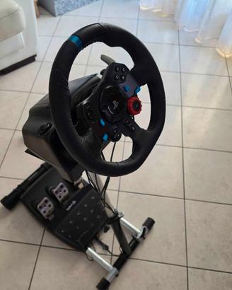Volante Logitech G29 Driving Force + Pedali + Supp