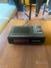 Radiosveglia Vintage Fortune - Display LED Rossi