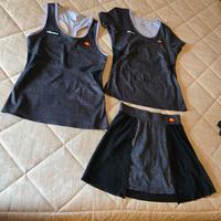 Completino da tennis donna Ellesse  3 pezzi